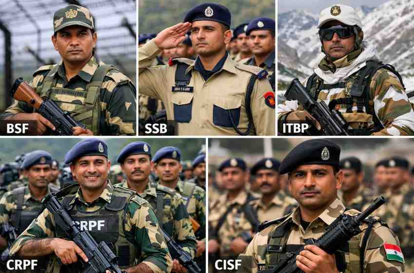 Indian capf forces affected by the new bill.