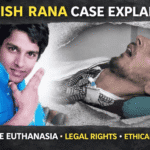 Harish Rana case explained showing a young Harish Rana before accident and later on life support highlighting passive euthanasia legal and ethical debate